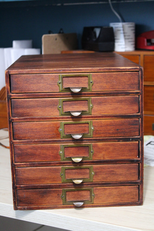 Vintage Document Drawer