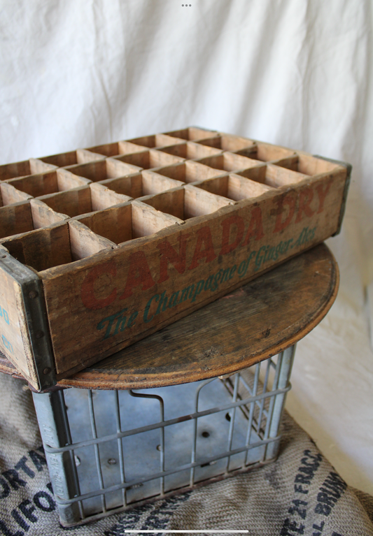 Vintage Canada Dry Crate