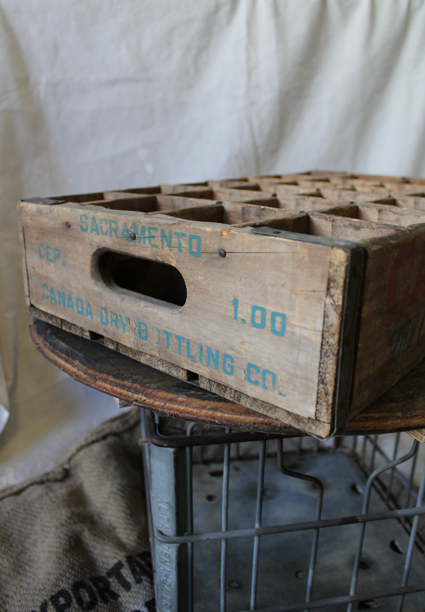 Vintage Canada Dry Crate