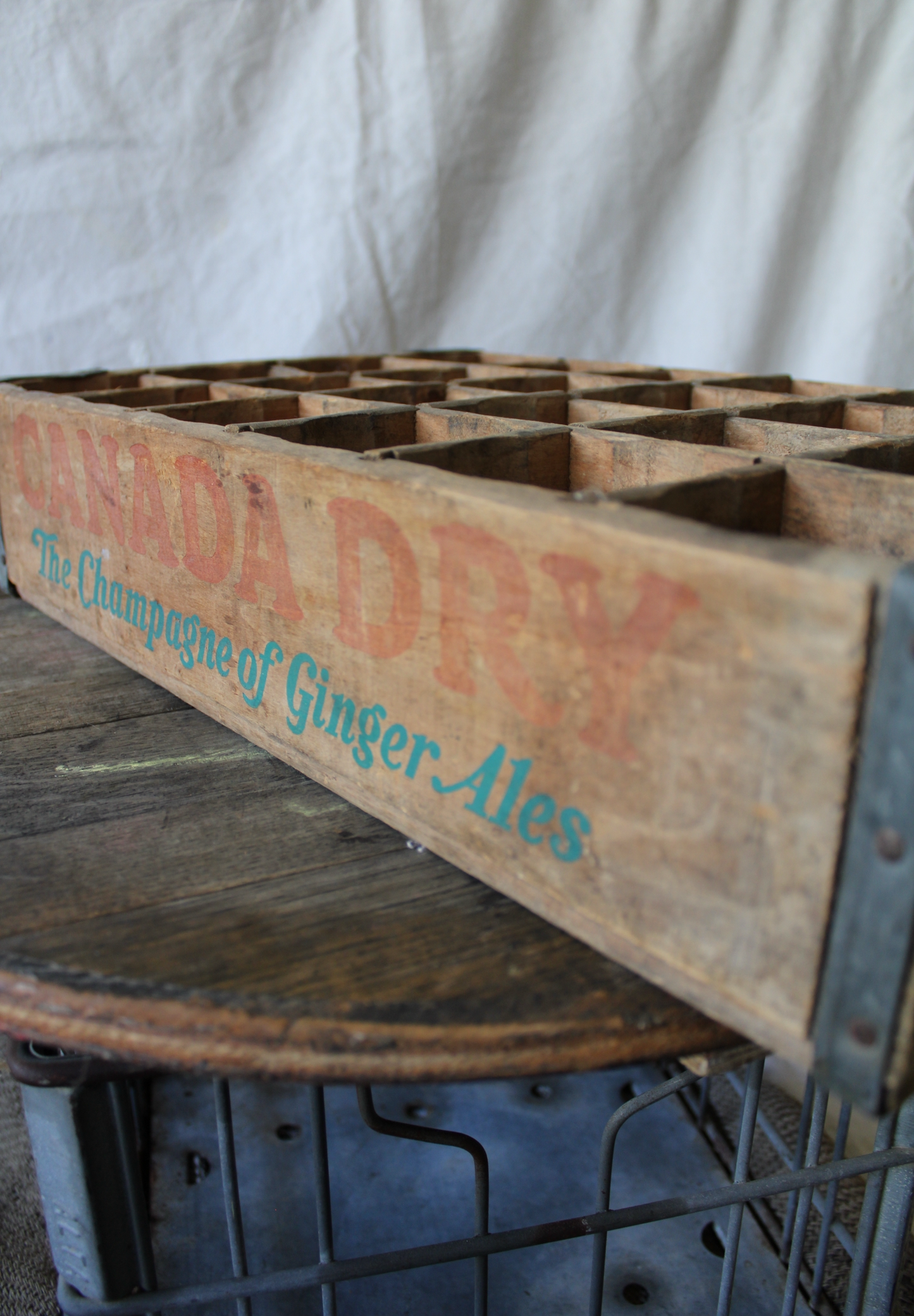 Vintage Canada Dry Crate