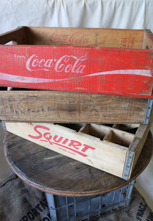 Vintage Soda Crates