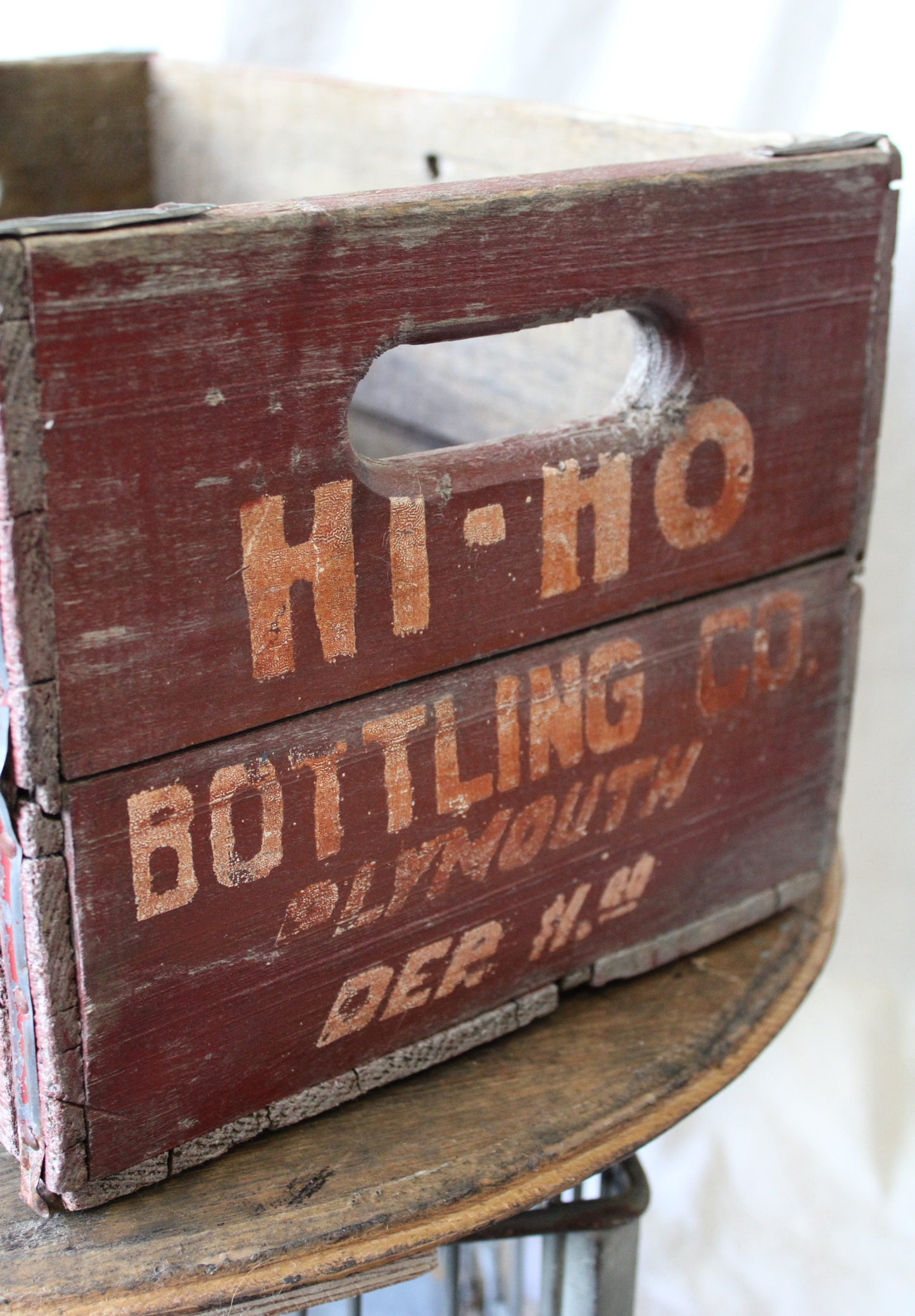 Vintage Hi Ho Bottling Co Crate