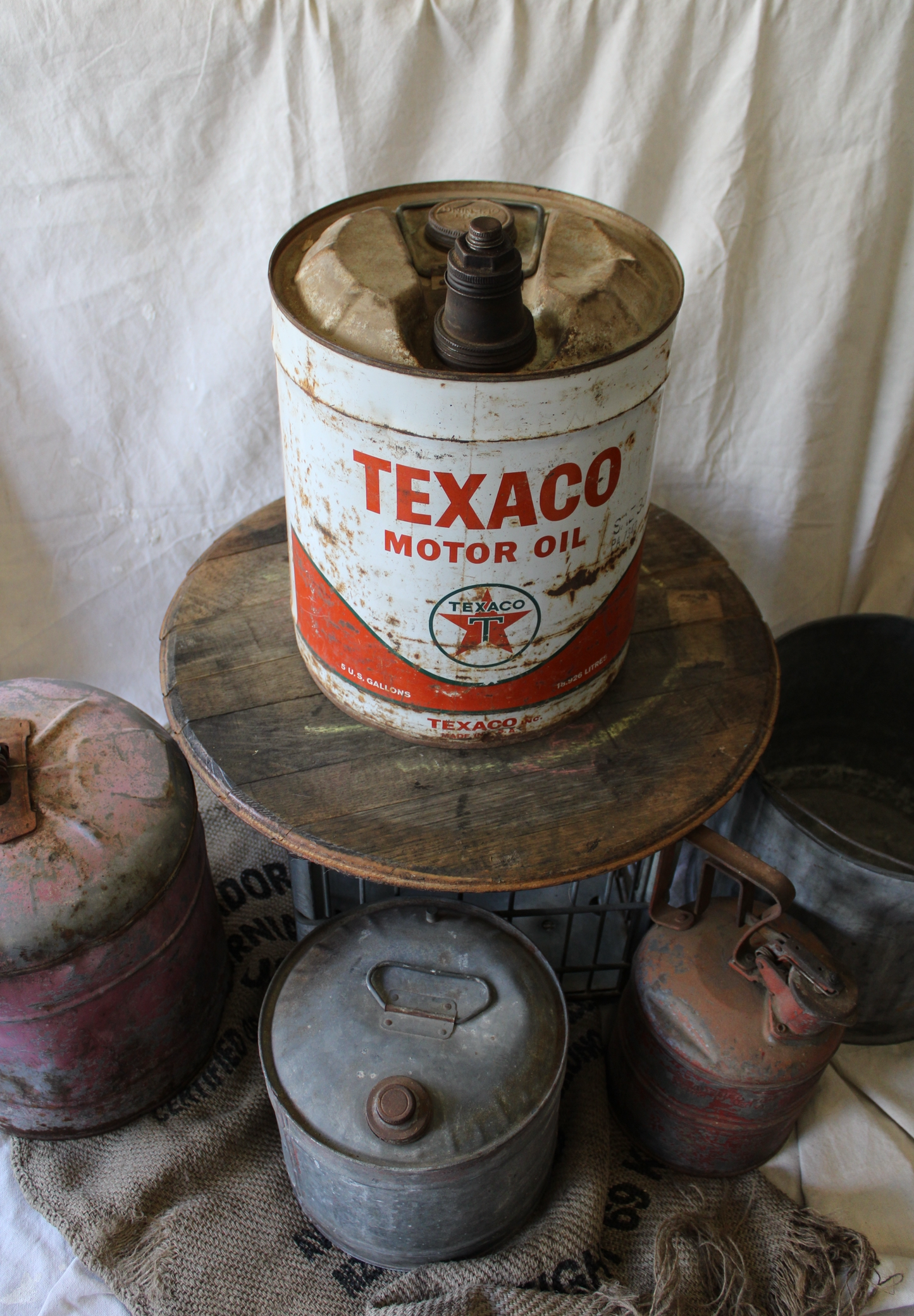 Vintage Texaco Oil Can