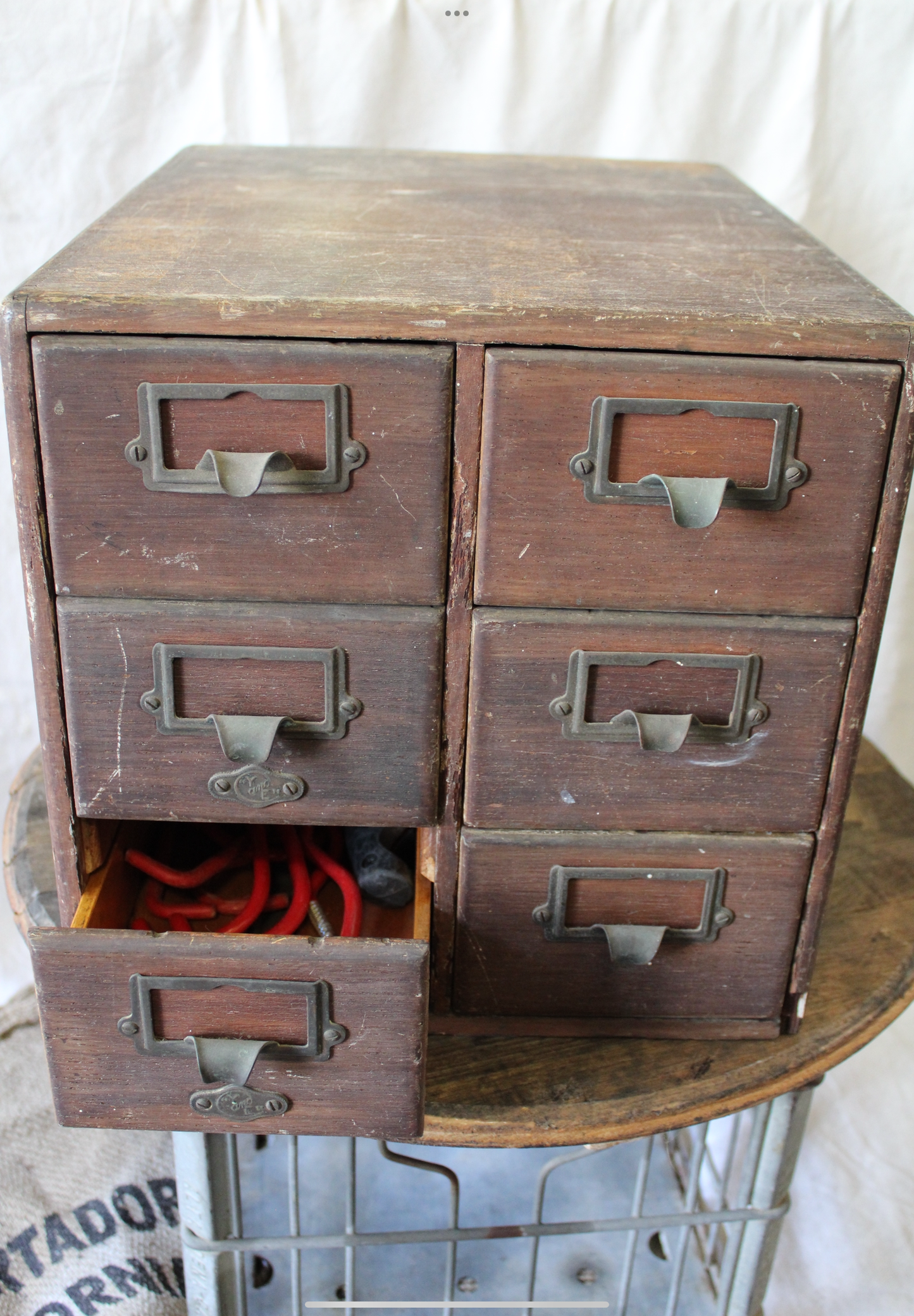 Vintage Library Card Catalog - Unbranded